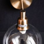 Плафон стекло прозрачный 120мм G9 (23мм посадка) Arte lamp A8564AP/PL ROSARIA