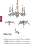 Люстра подвесная Arte lamp A8626LM-8WG Libellula
