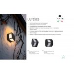 Уличный светильник Arte Lamp A8912AL-1BK ULYSSES