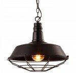 Светильник подвесной черный Arte lamp A9183SP-1BK Ferrico