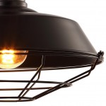Светильник подвесной черный Arte lamp A9183SP-1BK Ferrico
