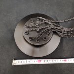 Люстра паук лофт Arte lamp A9184SP-10BK FUORI