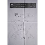 Люстра лофт паук Arte Lamp A9190LM-6BK ROOTS