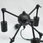 Люстра лофт паук Arte Lamp A9190LM-6BK ROOTS