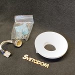 Точечный встраиваемый светильник Arte Lamp INVISIBLE A9282PL-1WH