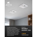 Точечный встраиваемый светильник Arte Lamp INVISIBLE A9283PL-1WH