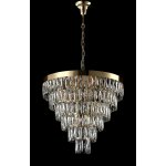 Люстра Crystal Lux ABIGAIL SP-PL15 D620 GOLD/TRANSPARENT (0011/315)