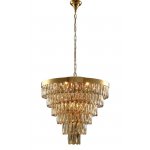 Светильник Crystal lux ABIGAIL SP-PL15 D620 GOLD/TRANSPARENTE
