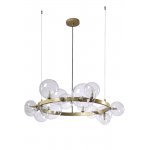 Люстра Crystal Lux AGATA SP15 V2 GOLD/TRANSPARENTE (0033/315)