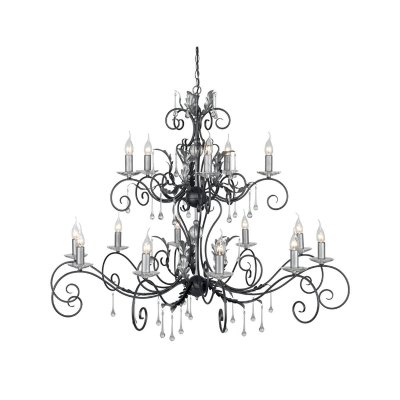 Люстра Natural concept AML15 BLK/SILVER* AMARILLI