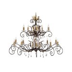 Люстра Natural concept AML15 BRONZE AMARILLI