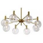 Люстра Crystal Lux ANDRES SP8 BRONZE/TRANSPARENTE (0140/308)