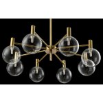 Люстра Crystal Lux ANDRES SP8 BRONZE/TRANSPARENTE (0140/308)