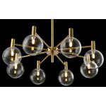 Люстра Crystal Lux ANDRES SP8 BRONZE/TRANSPARENTE (0140/308)