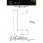 Люстра подвесная Aployt APL.017.13.18 Frania