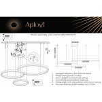 Люстра подвесная светодиодная Armel Aployt APL.049.03.115