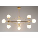Люстра потолочная Aployt APL.606.17.10 Rozali