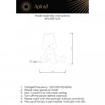 Лампа настольная Kosett Aployt APL.652.14.01