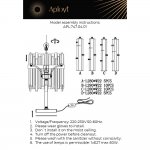 Настольная лампа Aployt APL.747.04.01 Melisa