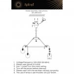 Люстра подвесная Eloiz Aployt APL.839.03.15