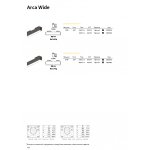 Ideal Lux ARCA WIDE 25W 4000K BK
