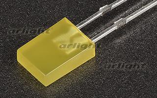 Светодиод ARL-2507UYD-700mcd (Arlight, 2x5мм (прямоугольный)) Arlight 4185