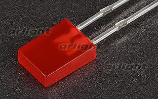 Светодиод ARL-2507URD-700mcd (Arlight, 2x5мм (прямоугольный)) Arlight 4189