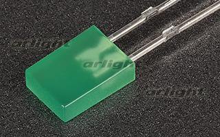 Светодиод ARL-2507UGD-100mcd (Arlight, 2x5мм (прямоугольный)) Arlight 4513