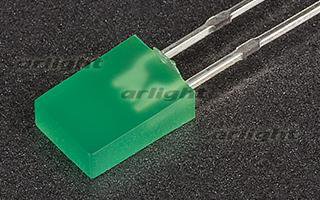 Светодиод ARL-2507LGD-10mcd (Arlight, 2x5мм (прямоугольный)) Arlight 4518