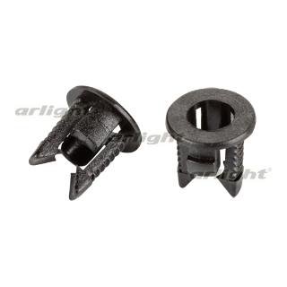 H31 Держатель 3мм (чёрный PP, с зацепками)