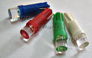 Автолампа ARL-T5 Yellow Flat 5mm LED (12V, W1.2W Wedge) Arlight 5181