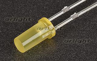Светодиод ARL-3033UYD-250mcd (Arlight, 3мм (цилиндр)) Arlight 5489