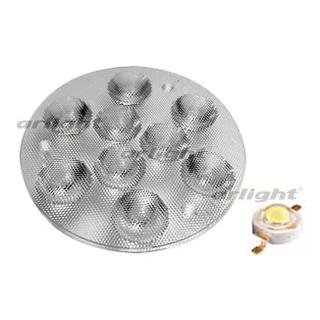 Блок линз 9B30DF (30°, 9X Emitter) Arlight 11047 Блок линз 9B30DF (30°, 9X Emitter) Arlight 11047