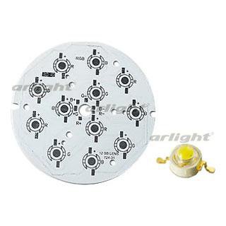 Плата D95-12E 4R-4G-4B Emitter (12x LED, 724-31) Arlight 11990