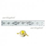 Плата 240x30-9E 3R-3G-3B Emitter (3x3, 724-34) Arlight 12009