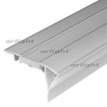 Профиль с экраном ALU-STAIR-DK-2000 ANOD+FROST Arlight 15473