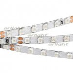 Лента RT 2-5000 24V Yellow 5mm 2x (3528, 600 LED, LUX) Arlight 15662