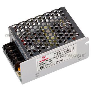 Блок питания HTS-25M-5 (5V, 5A, 25W) Arlight 15997