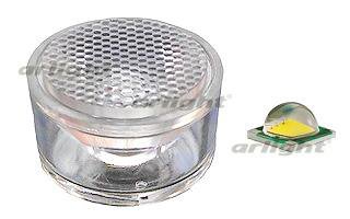 Линза 45DC3T (45°, smd, clear) Arlight 16065