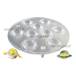 Блок линз 9B50DF (50°, 9X LED) Arlight 16072 Блок линз 9B50DF (50°, 9X LED) Arlight 16072