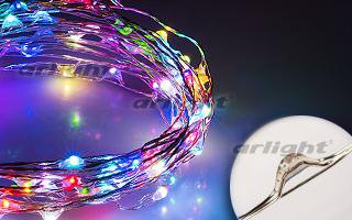 Светодиодная нить WR-5000-12V-RGB (1608, 100LED) Arlight 18005