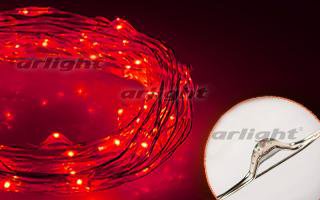 Светодиодная нить WR-5000-12V-Red (1608, 100LED) Arlight 18123