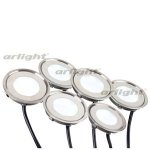 Набор KT-R-6x0.5W LED White 12V (круг) Arlight 18239