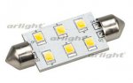 Автолампа ARL-F42-6E White (10-30V, 6 LED 2835)