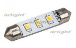 Автолампа ARL-F42-3E Warm White (10-30V, 3 LED 2835) (ANR, Открытый) Arlight 19424