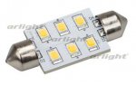 Автолампа ARL-F37-6E Warm White (10-30V, 6 LED 2835) Arlight 19428