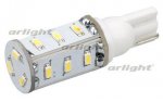 Автолампа ARL-T10-15N1 White (10-30V, 15 LED 3014)
