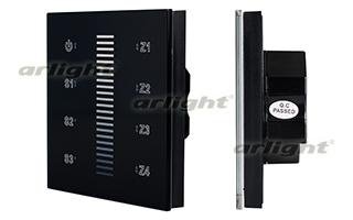 Панель Sens SR-2830A-RF-IN Black (220V,DIM,4 зоны) Arlight 19574