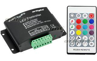 Аудиоконтроллер ARF-RF24B-4CH (12-24V, 192-384W) Arlight 19938