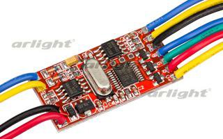 Декодер DMX RA-302mini (12-24V, 72-144W) (Arlight, Бескорпусной) Arlight 20718